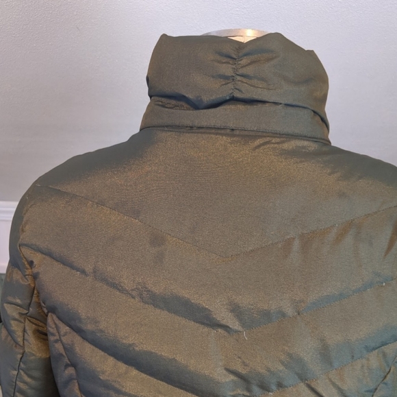 Eddie Bauer/ Sun Valley Down Parka / Green / MT - Picture 7 of 8